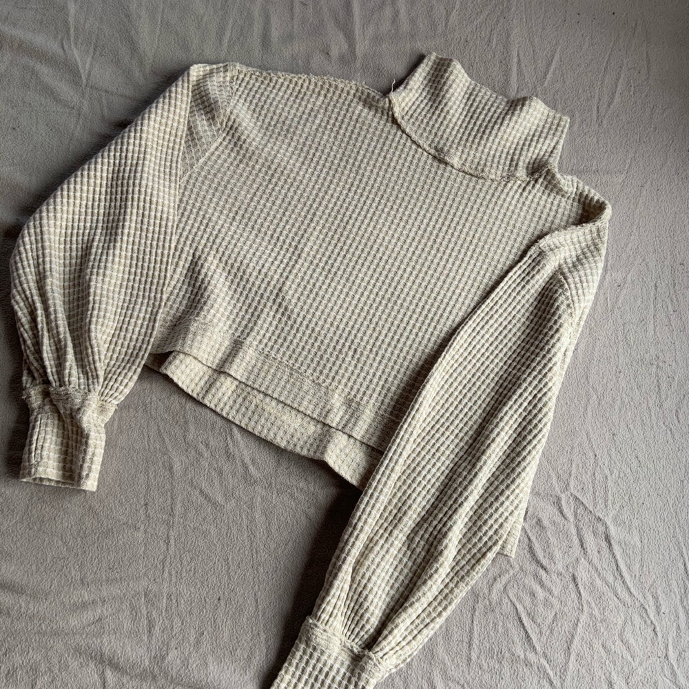 Free People Super Cropped Turtle Neck